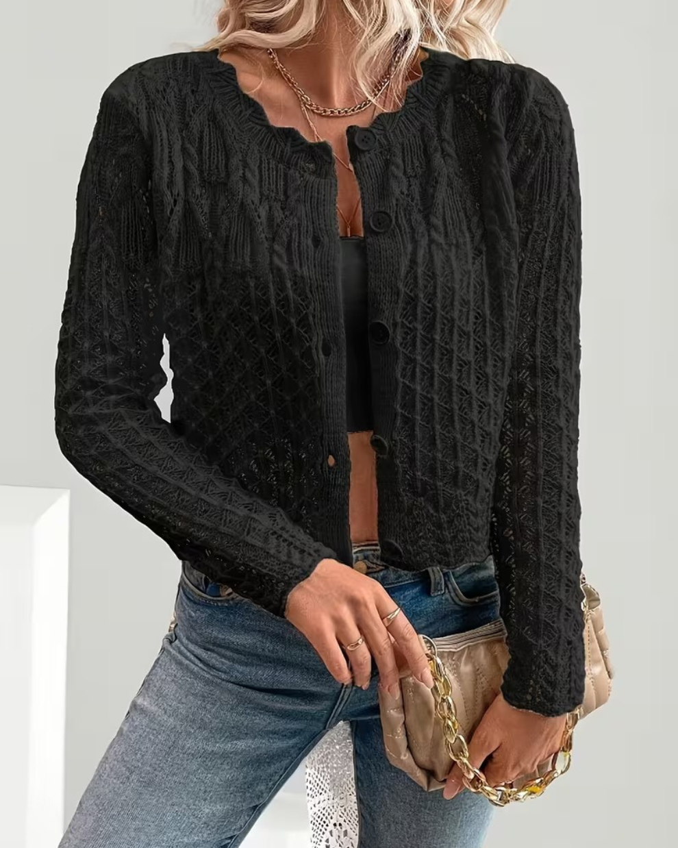 Damen Strickjacke Lumi