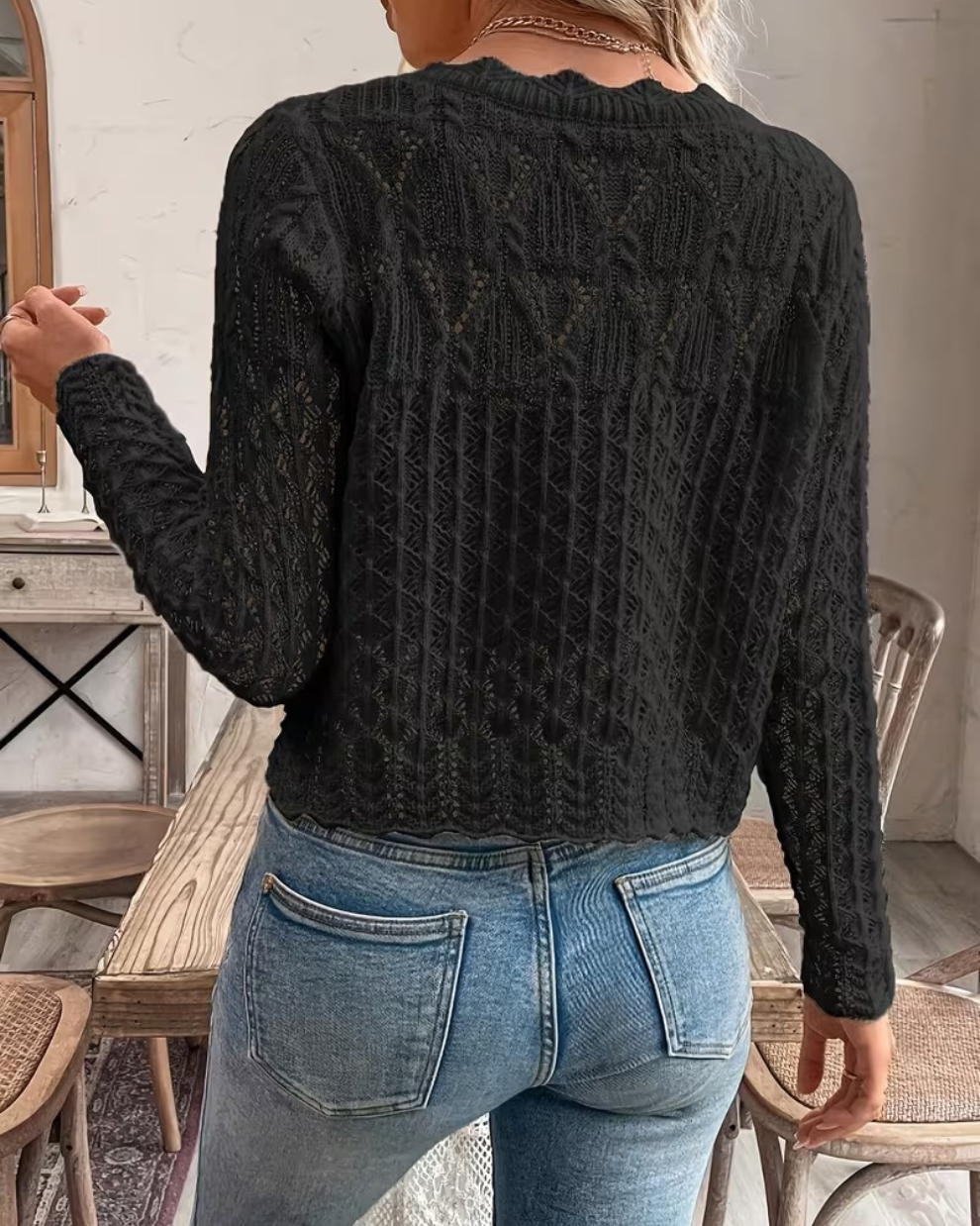 Damen Strickjacke Lumi